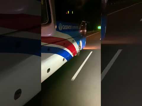 Faisal movers moon ways buses cross daewoo two buses #shortvideo #bustravel #faisalmovers