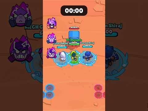 3 Same hypercharge Brawler Vs Heist safe #brawlstars #shorts