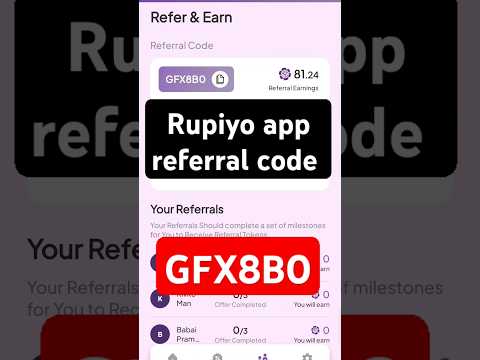 rupiyo app referral code | rupiyo app referral code 2024