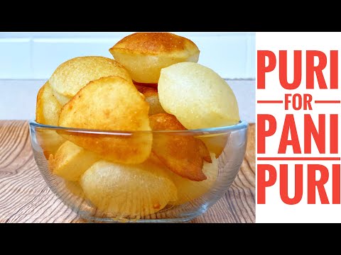 How to Make Crispy PURI for Pani Puri || Gol Gappa Puri Recipe by Salty Bite ||