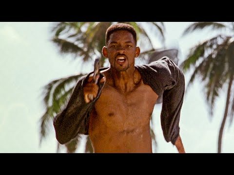 Will Smith's ICONIC Run - Hangar Shootout | Bad Boys (Martin Lawrence)