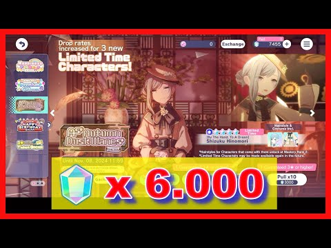 Colorful Stage! [EN] – "As Autumn Dusk Wanes" Gacha - November/2024