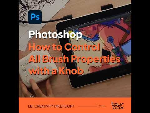 💡Control All Brush Properties with a Knob in #Photoshop