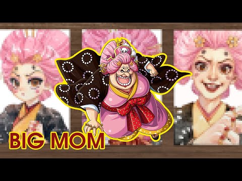 Draw Big Mom in 10, 18, 30 Years Old - One Piece | Huta Chan Studio