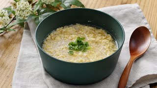 [Easy egg porridge in the microwave] Easy with noodle soup! Easy in the microwave ♪