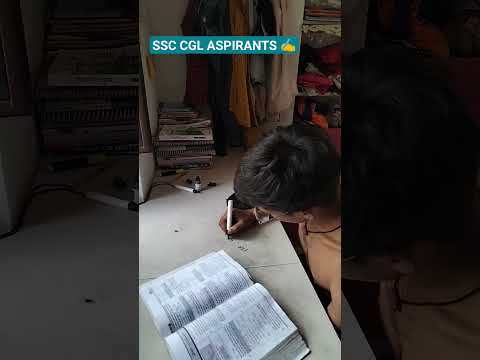 SSC CGL ASPIRANTS।#studyvlog #motivation #sscaspirantlife #minivlogandroid #shorts