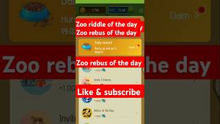 #zooriddleoftheday #zoo #zooairdrop #zoorebusoftheday #shortvideo #shortsfeed #shorts #viralvideo