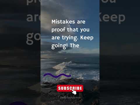 Mistakes are proof #motivationalquotes #inspirationalquotes #quotes #ytshorts #bettereveryday #viral