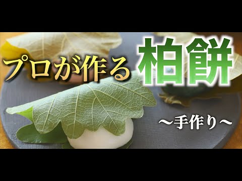 【柏餅】和菓子のプロが包み上げる柏餅の作り方 ｜こどもの日｜端午の節句