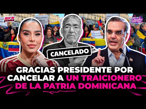 JESSICA PEREIRA ENVÍA MENSAJE AL PUEBLO VENEZOLANO, LUIS ABINADER CANCELA AL TRAIDOR MIGUEL MEJÍA