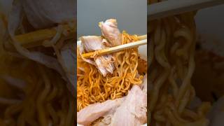 bibim noodles with chicken breast #asmr #koreanfood