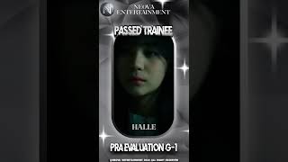 [TOP 24 TRAINEE] HALLE - CROSSROADS @gfrdofficial  #kpop #agensihalu #cover #bandlab #lyrics