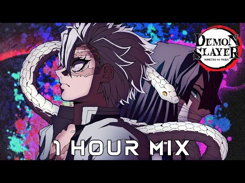 1 HOUR MIX「Sanemi x Obanai Theme」Demon Slayer S4 EP1 OST - Hashira Training Arc 鬼滅の刃