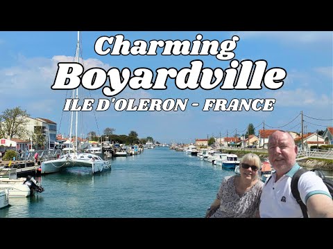 The CHARMING Port of BOYARDVILLE on Ile D'Oleron, France