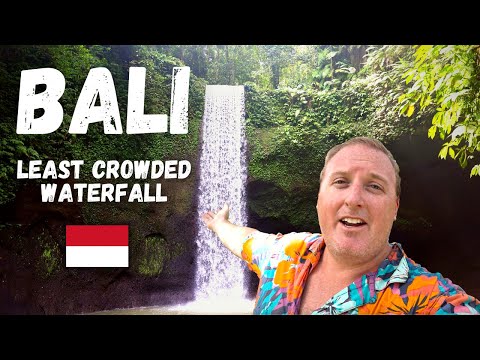 LEAST Crowded BALI WATERFALL … a secret for now