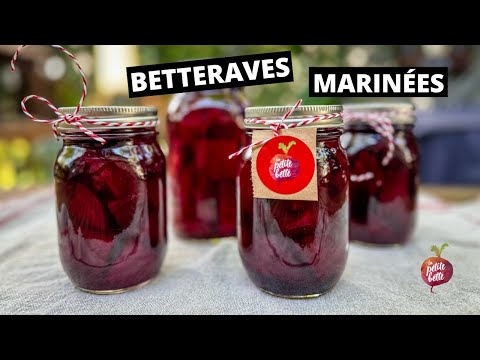 BETTERAVES MARINÉES - Betterve en conserve, recette de famille