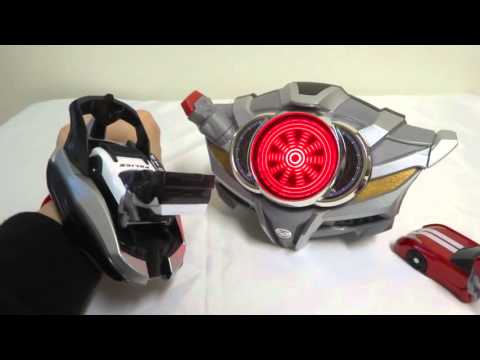 仮面ライダードライブ シフトジャスティスハンター DXシフトカーセット01 レビュー KAMEN RIDER DRIVE DX SHIFT CAR SET 01