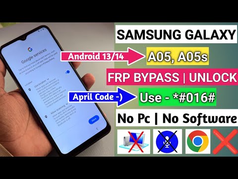 Without PC - Samsung A05, A05s FRP Bypass 2024 Android 13/14 Update || TalkBack Not Working