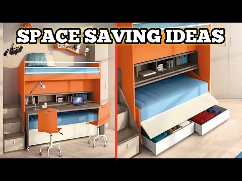 SPACE SAVING FURNITURE IDEAS 2020 | Creative Space Saving Solutions - Multi Functional Furniture