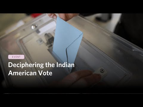 Deciphering the Indian American Vote