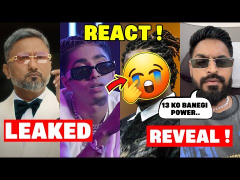 MC STAN REACTED ON THIS😭❗HONEY SINGH LEAKED SONG | EMIWAY BIG PROJECT ON 13TH NOV. | TALWIINDER