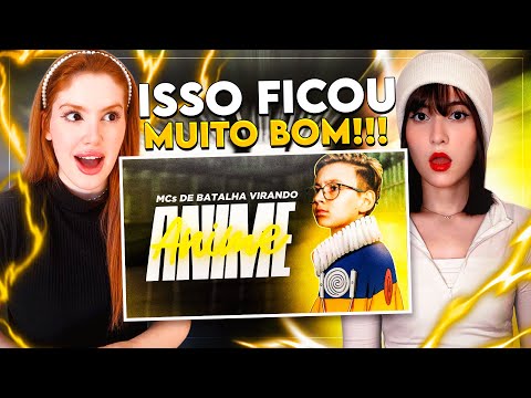 REACT 1 MC = 1 PERSONAGEM de ANIME? 🔥 (compilado batalha de rima) | CR Reacts