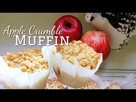 Apple Crumble Muffin /Apple pie Muffin