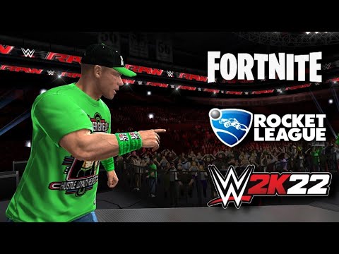 John Cena Montage #4 (WWE 2K22, Fortnite & Rocket League)