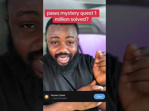 paws mystery quest 1 million