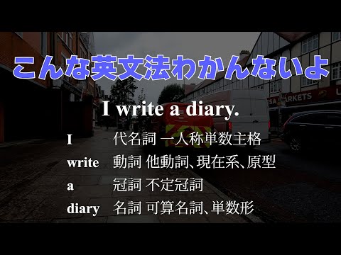 文法の基本は言葉の並び方 - 英文法が壊滅的にわからない人へ