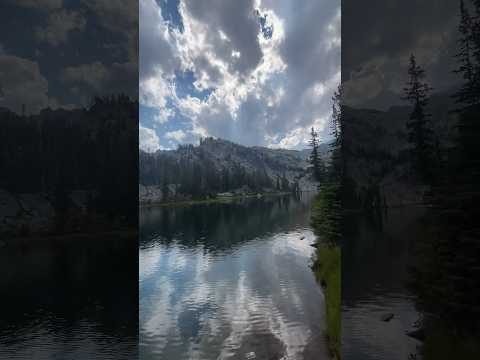 Ice lake, Eagle Cap wilderness, Oregon USA.