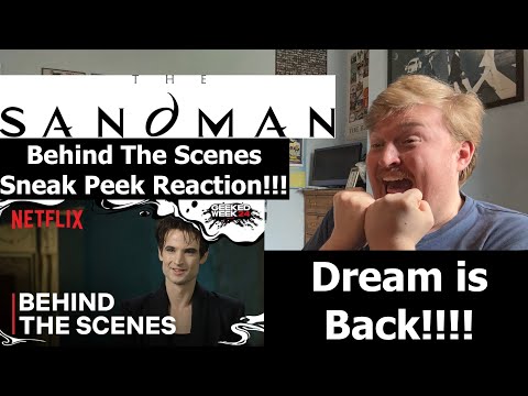 Dream is Back!!! The Sandman Season 2 Behind the Scenes Sneak Peek Reaction!!!