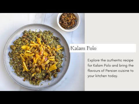 Kalam Polo | Cooking with Zahra