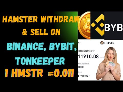 Hamster Token Sell Process | HMSTR Sell on Binance | HMSTR Sell on Bybit | HMSTR Sell on Tonkeeper