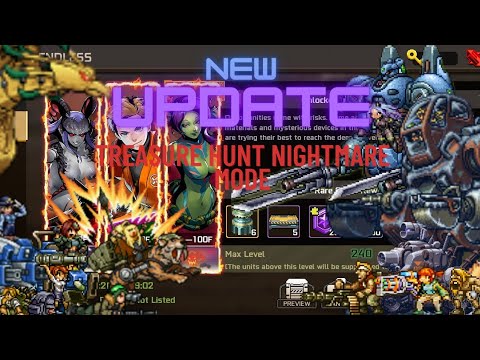 Metal slug commander | New update: Treasure hunt nightmare mode