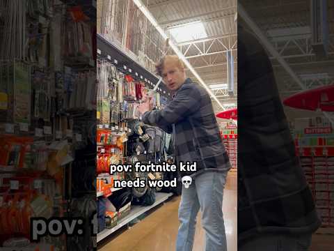 Fortnite Kid Needs Wood