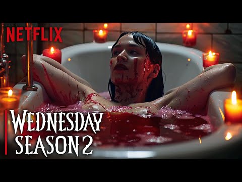 WEDNESDAY Season 2 Teaser (2025) With Jenna Ortega & Emma Myers