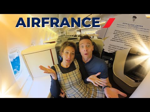 BRAND NEW Michelin Star Menu | Air France Business Class Review