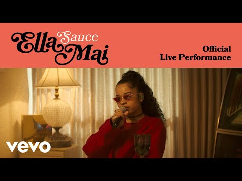 Ella Mai - Sauce (Official Live Performance) | Vevo LIFT