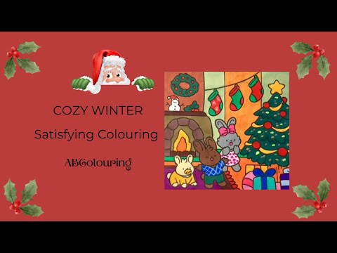 COZY WINTER SATISFYING COLOURING | ABColouring |