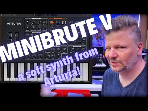 @ArturiaOfficial  Minibrute V a cool “analog” #vstsynth that hits the spot!