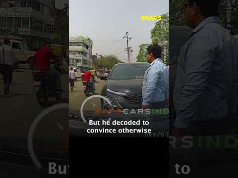 Civil servant was driving on the wrong side #viralvideos  #iknsnaps