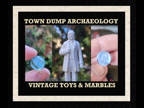 Town Dump Archaeology - Digging President Chester A. Arthur - Marbles - Bottle Digging - Antiques -