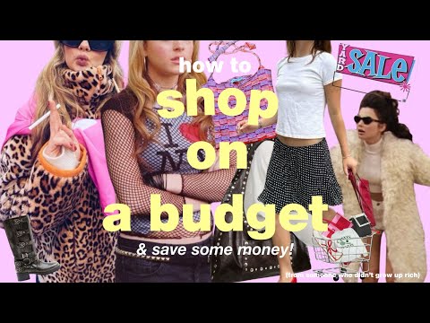 how to shop clothes on a budget & save money *from someone who didn’t grow up rich*