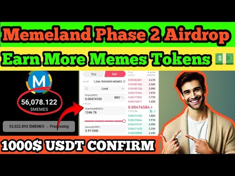 "How to Earn More Memes Tokens in Memeland Second Phase Airdrop | Earn With Abhi"