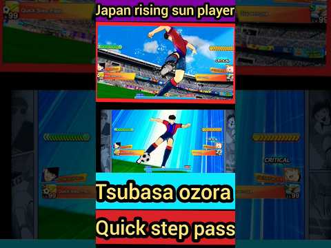 captain tsubasa dream team - tsubasa ozora New skill pass: Quick step pass #captaintsubasadreamteam