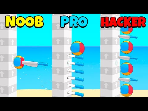 NOOB vs PRO vs HACKER - Ball Up