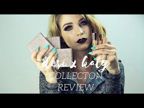 DESI X KATY DOSE OF COLORS COLLECTION REVIEW|SWATCHES