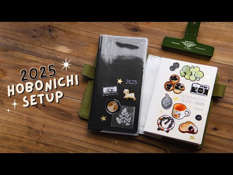 2025 hobonichi setup  ✸ decorating my weeks and techo