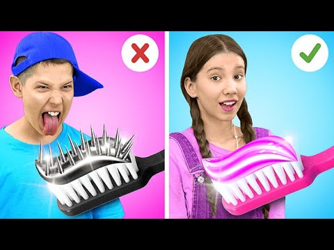 Good Kid VS Bad Kid in Hospital || Genius Parenting Hacks and Gadgets vs Funny Situations!